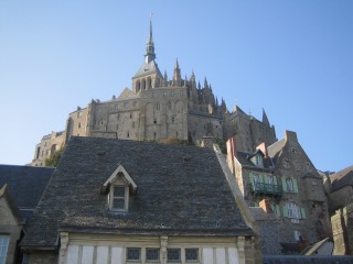 Le Mont St-Michel sous le soleil